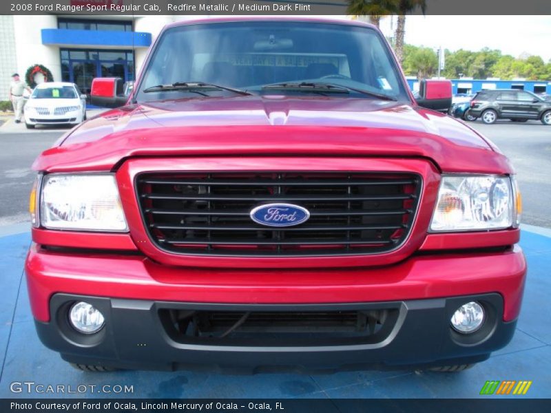  2008 Ranger Sport Regular Cab Redfire Metallic