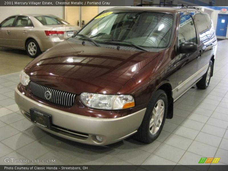 Chestnut Metallic / Portland Gray 2001 Mercury Villager Estate