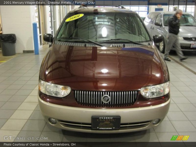 Chestnut Metallic / Portland Gray 2001 Mercury Villager Estate