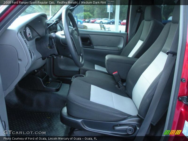  2008 Ranger Sport Regular Cab Medium Dark Flint Interior