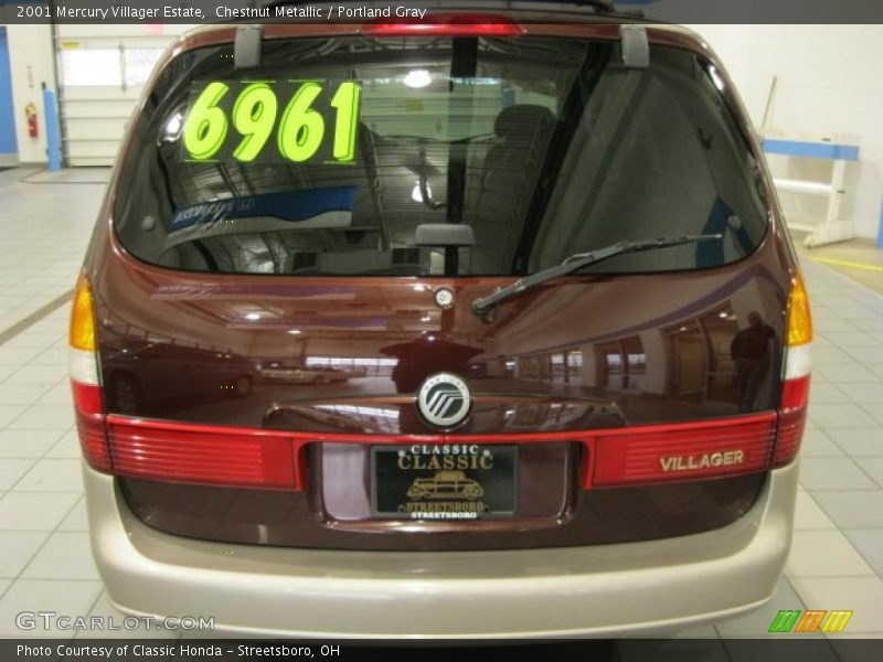 Chestnut Metallic / Portland Gray 2001 Mercury Villager Estate