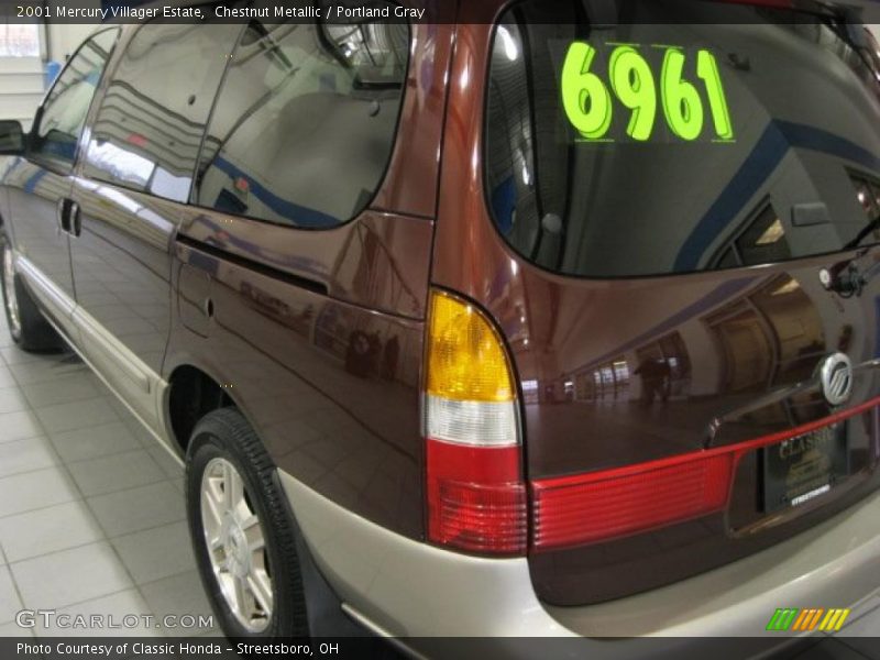 Chestnut Metallic / Portland Gray 2001 Mercury Villager Estate