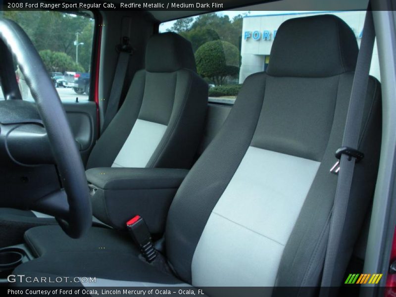  2008 Ranger Sport Regular Cab Medium Dark Flint Interior