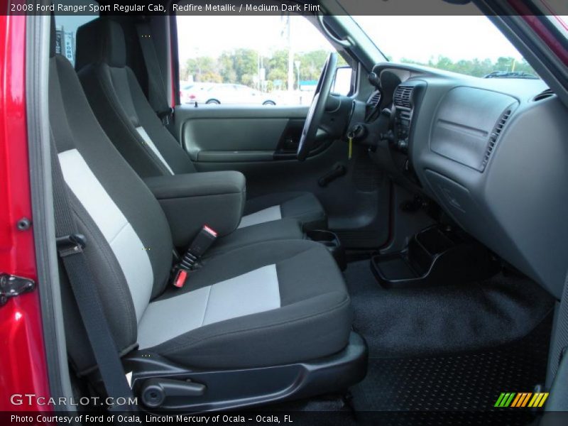 Redfire Metallic / Medium Dark Flint 2008 Ford Ranger Sport Regular Cab