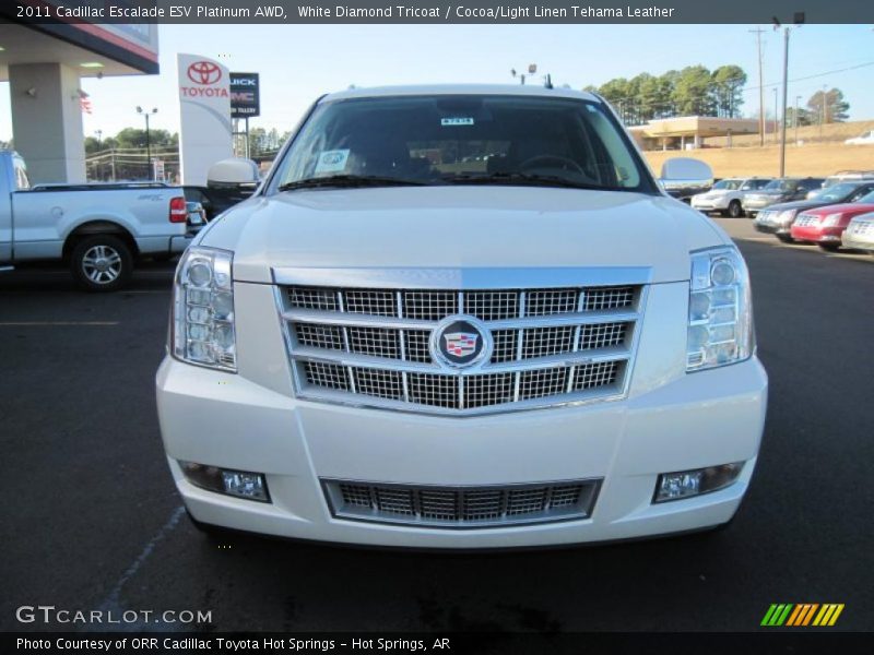  2011 Escalade ESV Platinum AWD White Diamond Tricoat