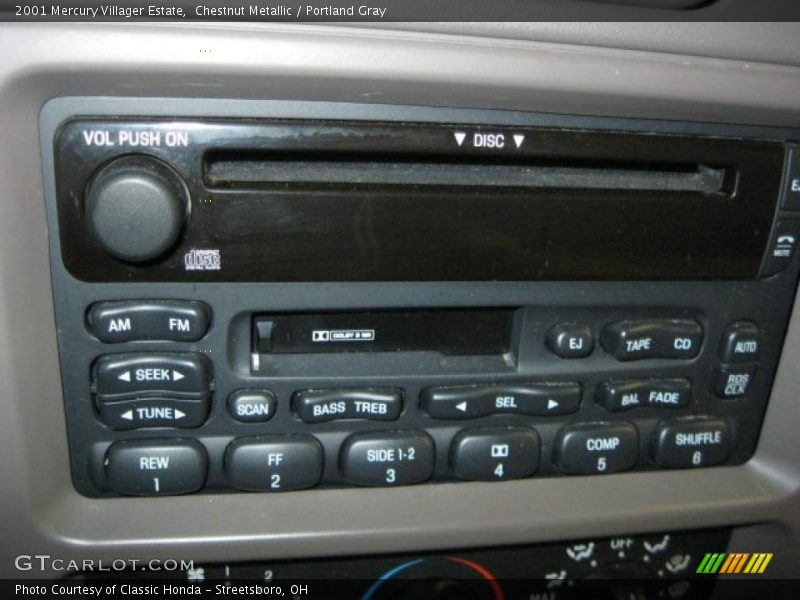 Chestnut Metallic / Portland Gray 2001 Mercury Villager Estate