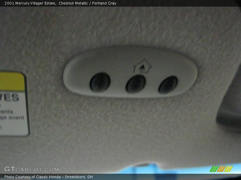 Chestnut Metallic / Portland Gray 2001 Mercury Villager Estate