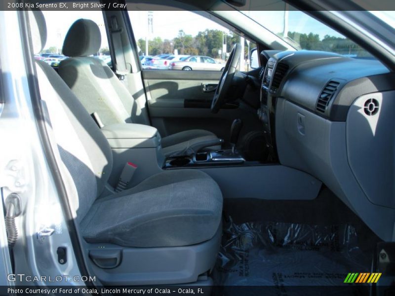 Bright Silver / Gray 2008 Kia Sorento EX