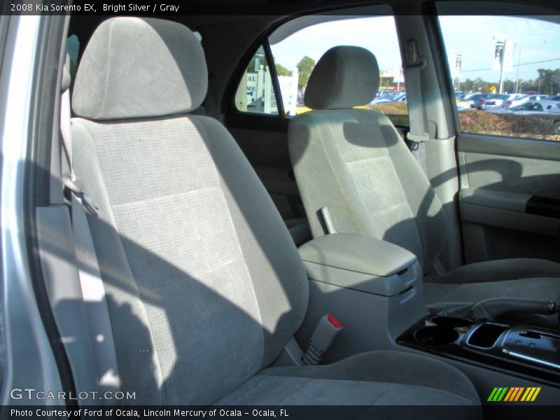 Bright Silver / Gray 2008 Kia Sorento EX