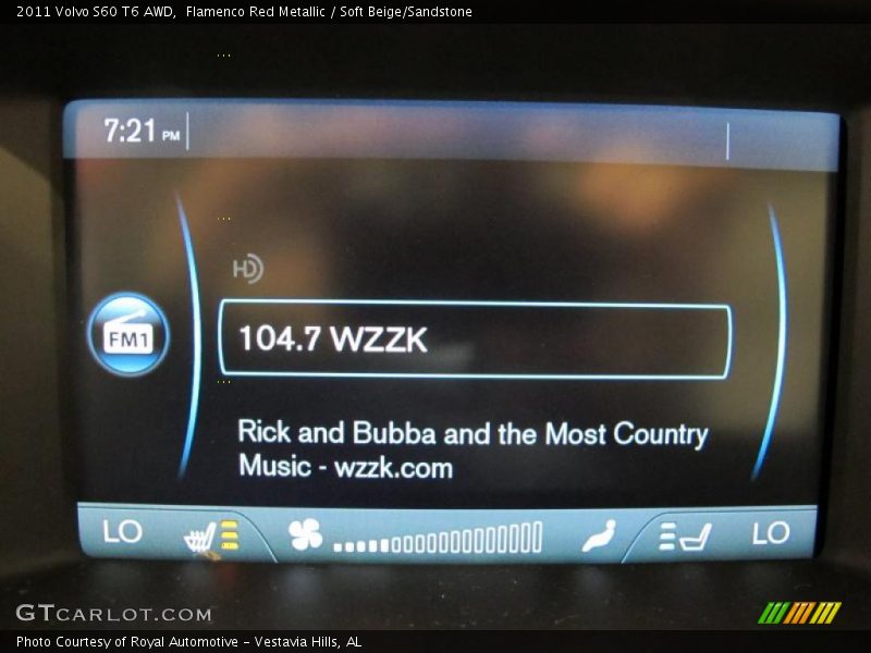 Flamenco Red Metallic / Soft Beige/Sandstone 2011 Volvo S60 T6 AWD