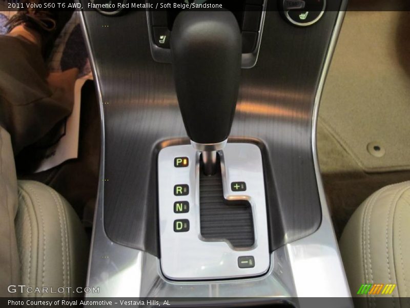Flamenco Red Metallic / Soft Beige/Sandstone 2011 Volvo S60 T6 AWD