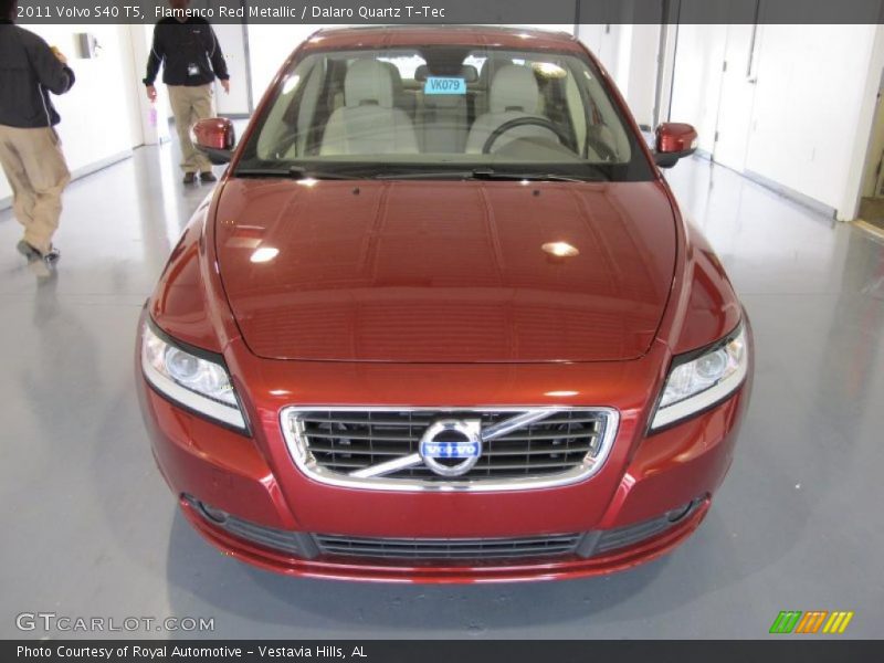 Flamenco Red Metallic / Dalaro Quartz T-Tec 2011 Volvo S40 T5