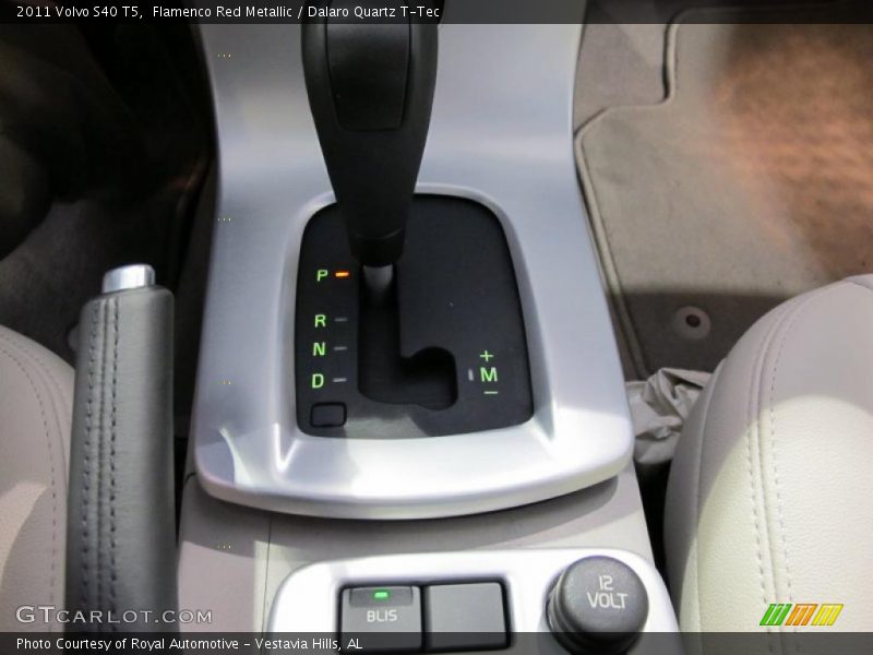  2011 S40 T5 5 Speed Geartronic Automatic Shifter