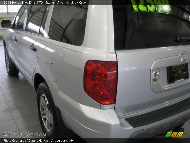 Starlight Silver Metallic / Gray 2004 Honda Pilot EX-L 4WD