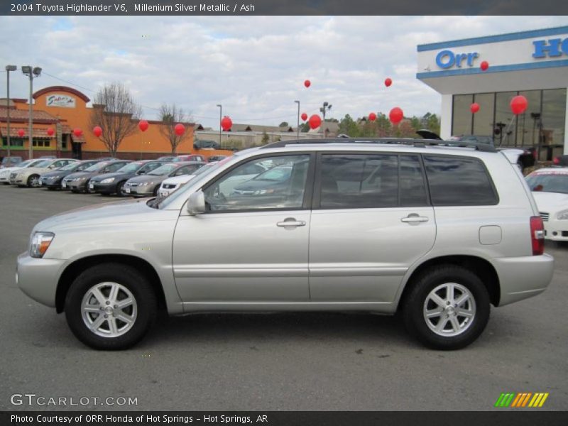 Millenium Silver Metallic / Ash 2004 Toyota Highlander V6