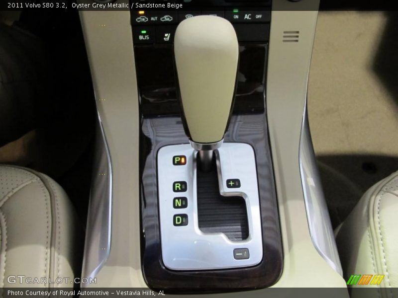 Oyster Grey Metallic / Sandstone Beige 2011 Volvo S80 3.2