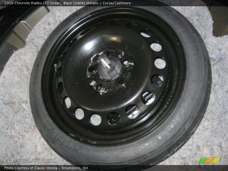 Black Granite Metallic / Cocoa/Cashmere 2009 Chevrolet Malibu LTZ Sedan