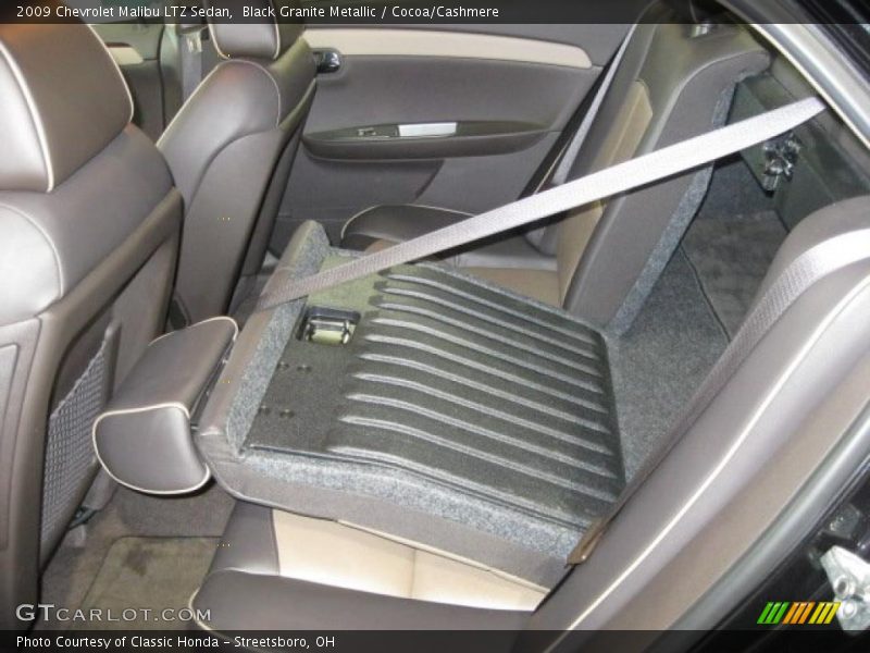 Black Granite Metallic / Cocoa/Cashmere 2009 Chevrolet Malibu LTZ Sedan