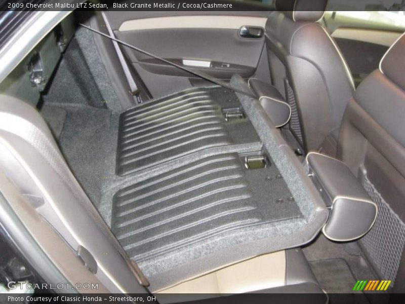 Black Granite Metallic / Cocoa/Cashmere 2009 Chevrolet Malibu LTZ Sedan