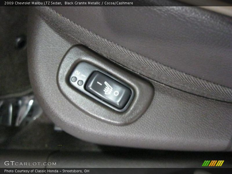 Black Granite Metallic / Cocoa/Cashmere 2009 Chevrolet Malibu LTZ Sedan