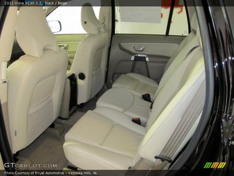 Black / Beige 2011 Volvo XC90 3.2