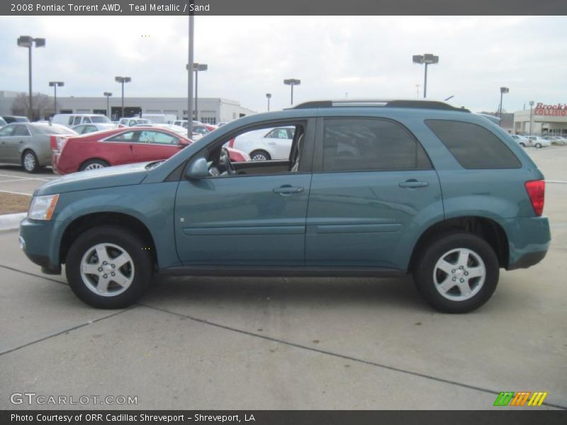 Teal Metallic / Sand 2008 Pontiac Torrent AWD