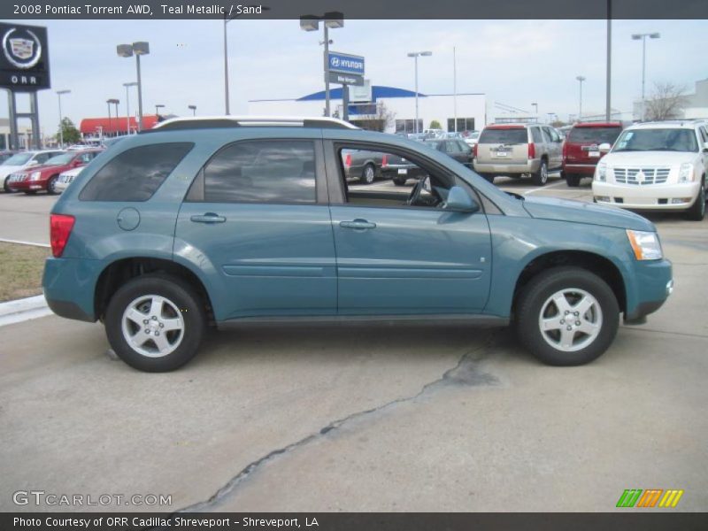 Teal Metallic / Sand 2008 Pontiac Torrent AWD