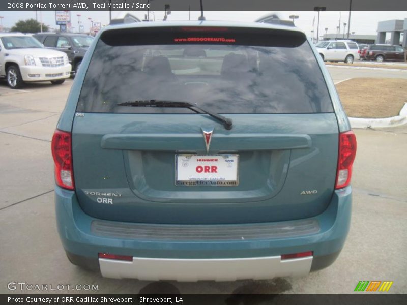 Teal Metallic / Sand 2008 Pontiac Torrent AWD