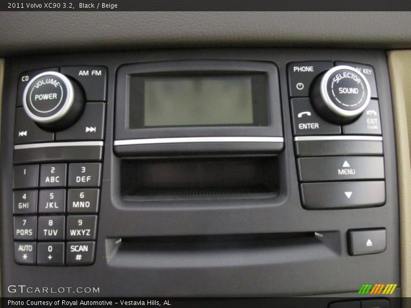 Black / Beige 2011 Volvo XC90 3.2