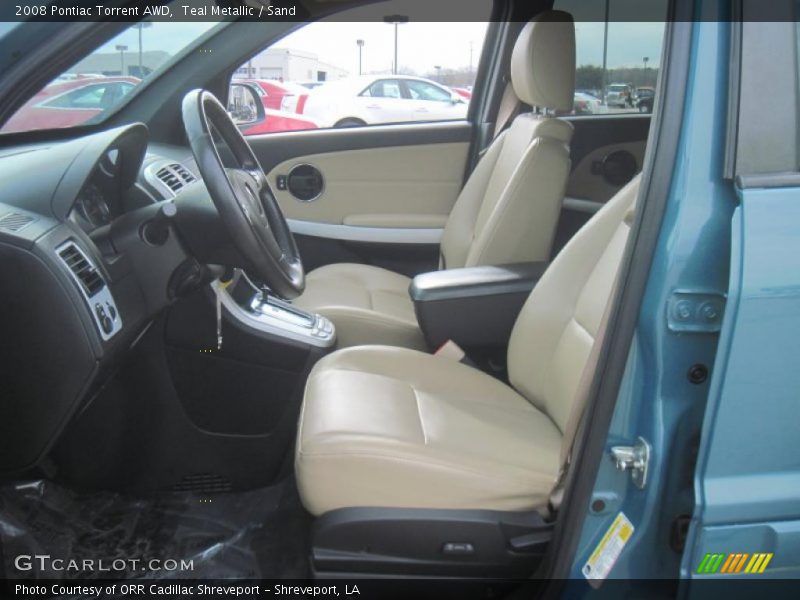 Teal Metallic / Sand 2008 Pontiac Torrent AWD