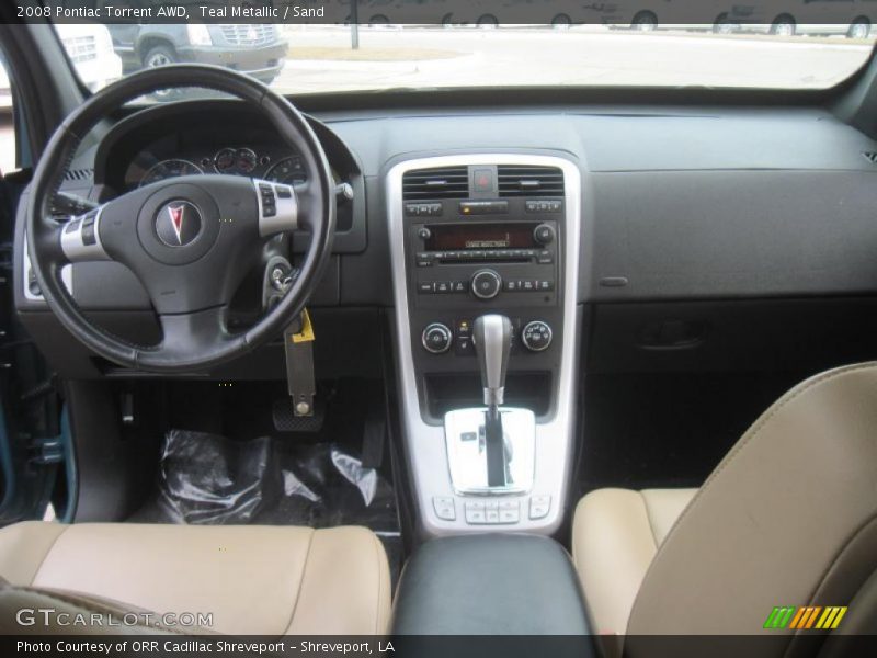 Teal Metallic / Sand 2008 Pontiac Torrent AWD