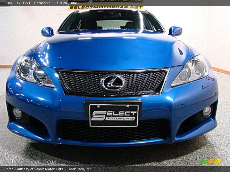 Ultrasonic Blue Mica / Black 2008 Lexus IS F