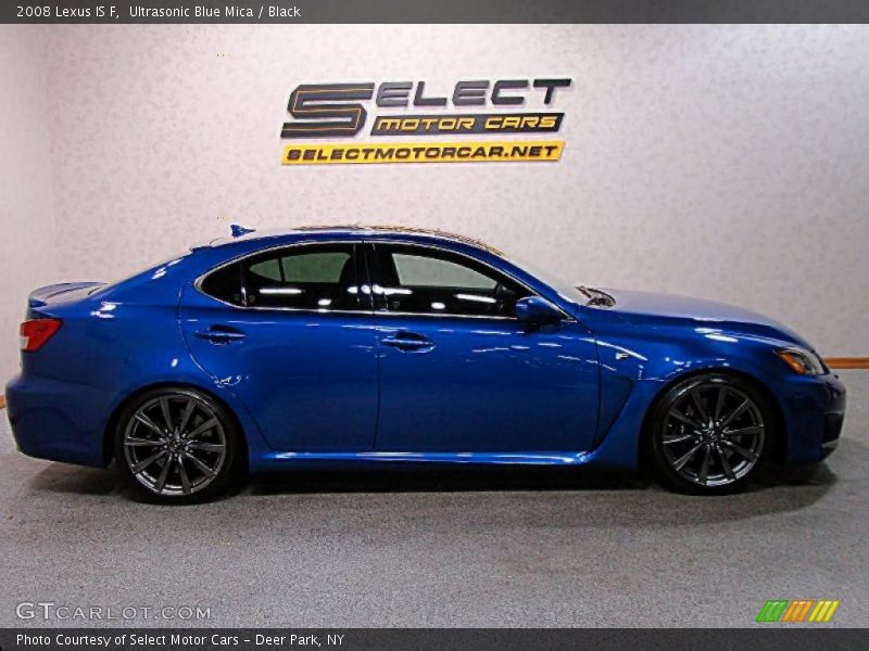 Ultrasonic Blue Mica / Black 2008 Lexus IS F
