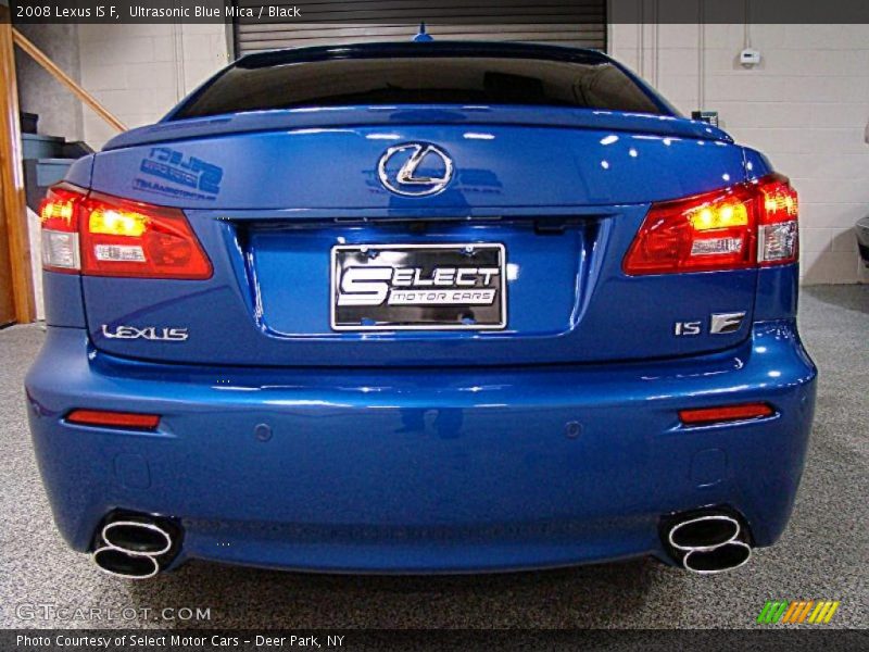 Ultrasonic Blue Mica / Black 2008 Lexus IS F