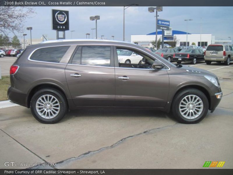 Cocoa Metallic / Cashmere/Cocoa 2008 Buick Enclave CXL