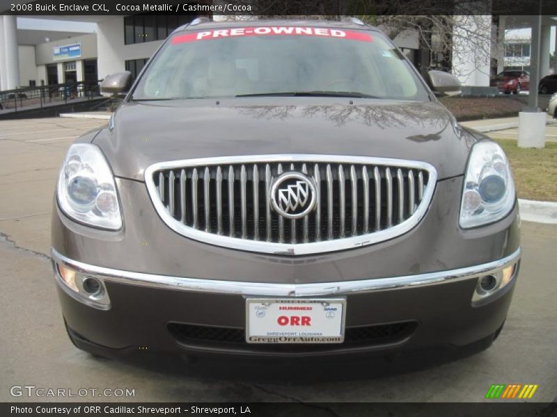 Cocoa Metallic / Cashmere/Cocoa 2008 Buick Enclave CXL