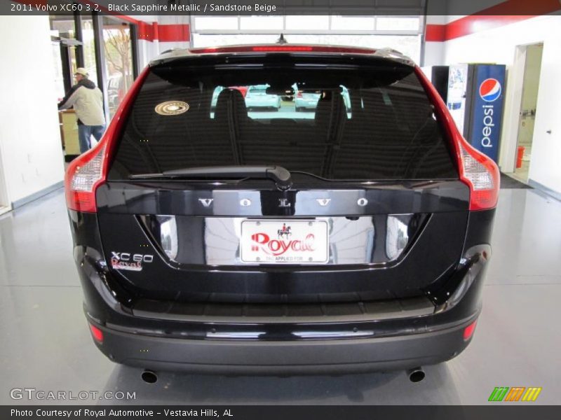 Black Sapphire Metallic / Sandstone Beige 2011 Volvo XC60 3.2