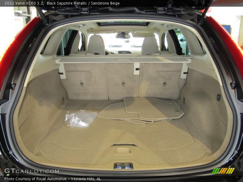 Black Sapphire Metallic / Sandstone Beige 2011 Volvo XC60 3.2