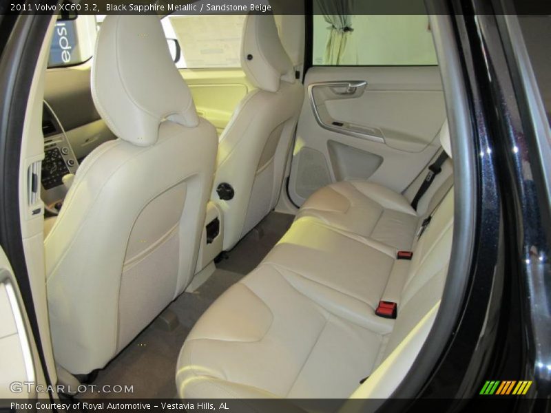 Black Sapphire Metallic / Sandstone Beige 2011 Volvo XC60 3.2