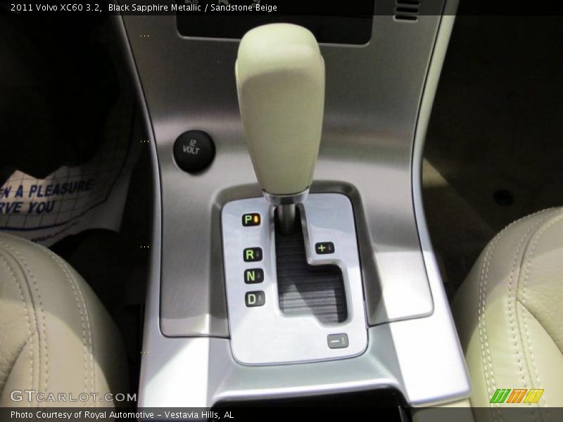 Black Sapphire Metallic / Sandstone Beige 2011 Volvo XC60 3.2