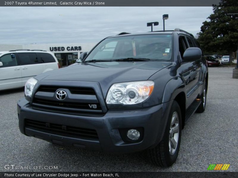 Galactic Gray Mica / Stone 2007 Toyota 4Runner Limited
