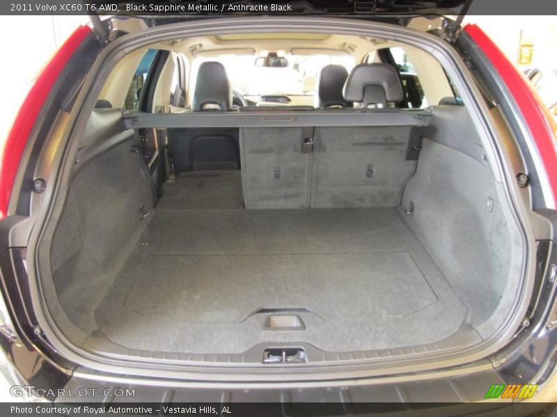  2011 XC60 T6 AWD Trunk