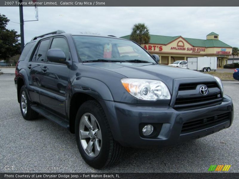 Galactic Gray Mica / Stone 2007 Toyota 4Runner Limited