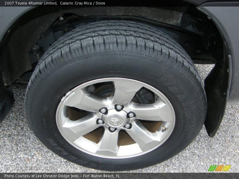 Galactic Gray Mica / Stone 2007 Toyota 4Runner Limited