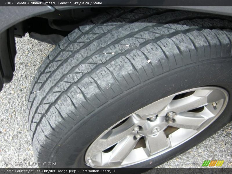 Galactic Gray Mica / Stone 2007 Toyota 4Runner Limited