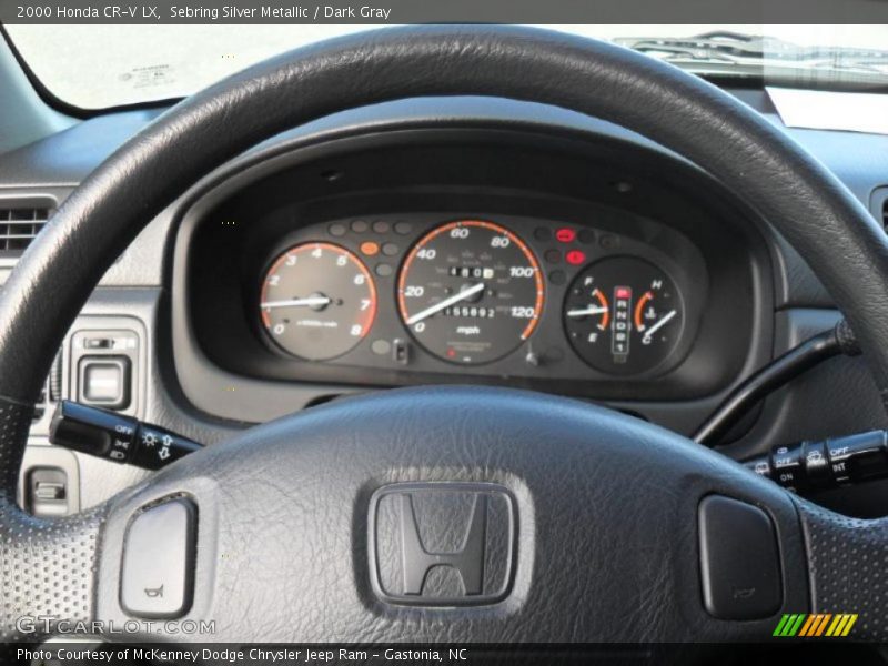 Sebring Silver Metallic / Dark Gray 2000 Honda CR-V LX
