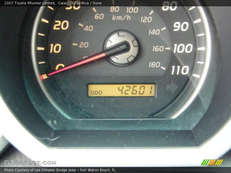 Galactic Gray Mica / Stone 2007 Toyota 4Runner Limited