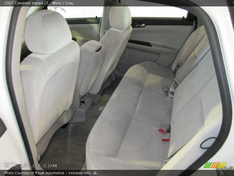 White / Gray 2007 Chevrolet Impala LT