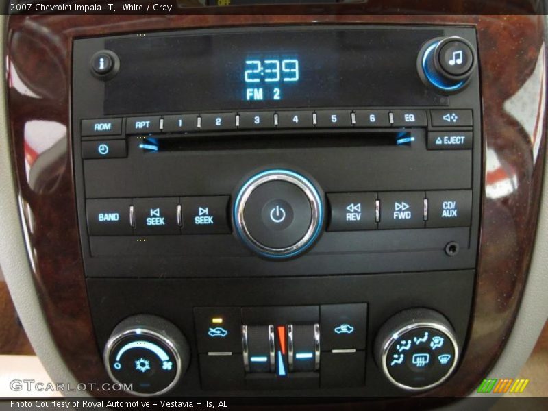 White / Gray 2007 Chevrolet Impala LT