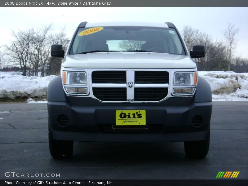 Stone White / Dark Slate Gray 2008 Dodge Nitro SXT 4x4